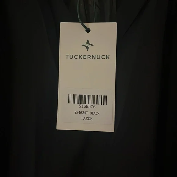 Tuckernuck Black Sheer Smocked Rylie Blouse - Picture 3 of 10